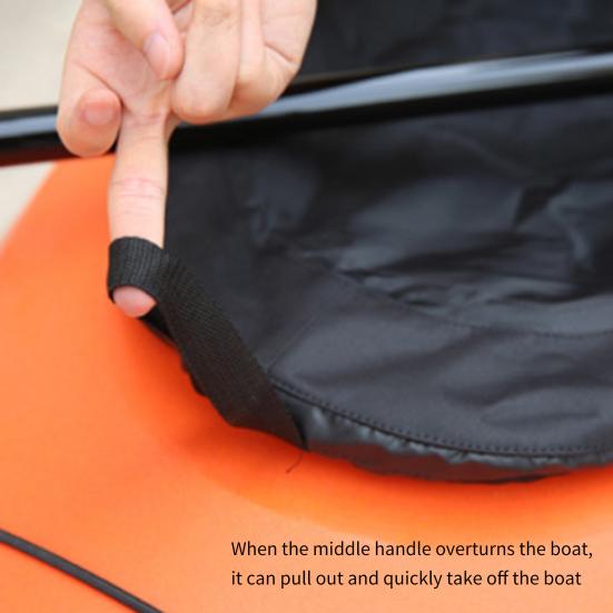 Professional Kayak Skirt Good Sealing Avoid Water Infiltration Easy To Use Canoe Spray