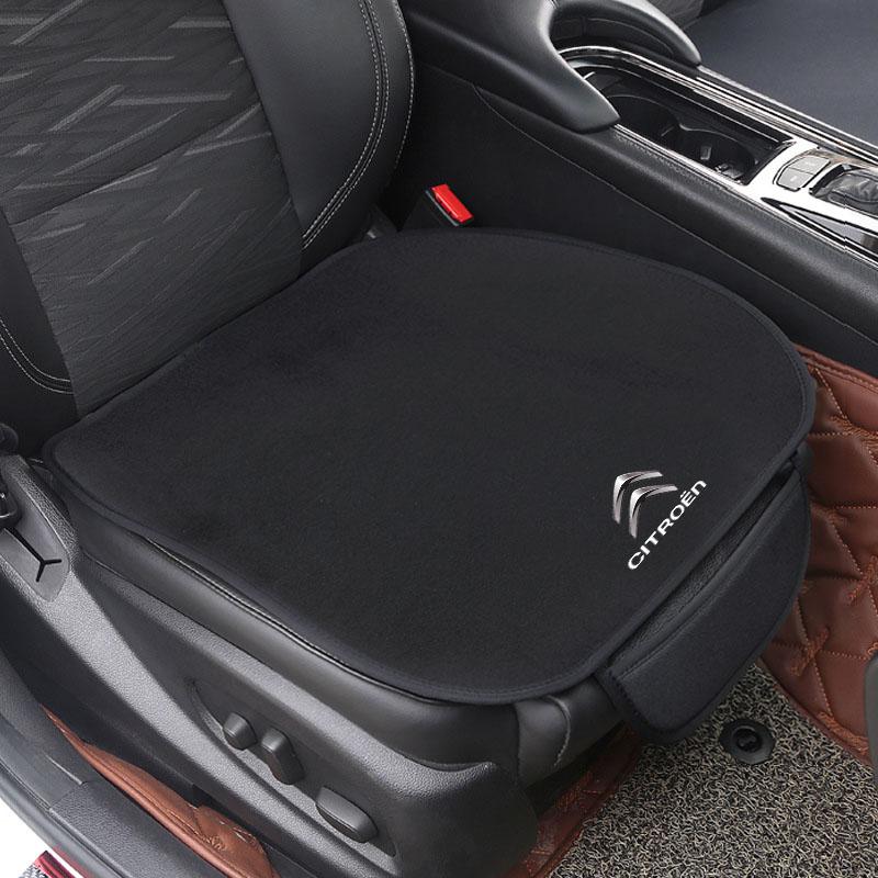 

Car Seat Cushion Non-Slip Cover Flannel Velvet Plush for Citroen C3 C4 C5 Aircross C3-XR berlingo jumper saxo ë-C3 c5 Accessory