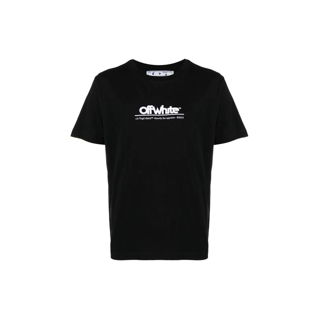 OFF WHITE Chunky Logo Embroidered Tee OMAA027S23JER0081001