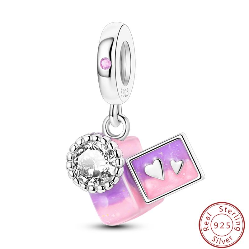 Copper Chocolate Camera Firefly Dog Cat Skeleton Charms Beads 3Mm Diy Fine Jewelry Gifts