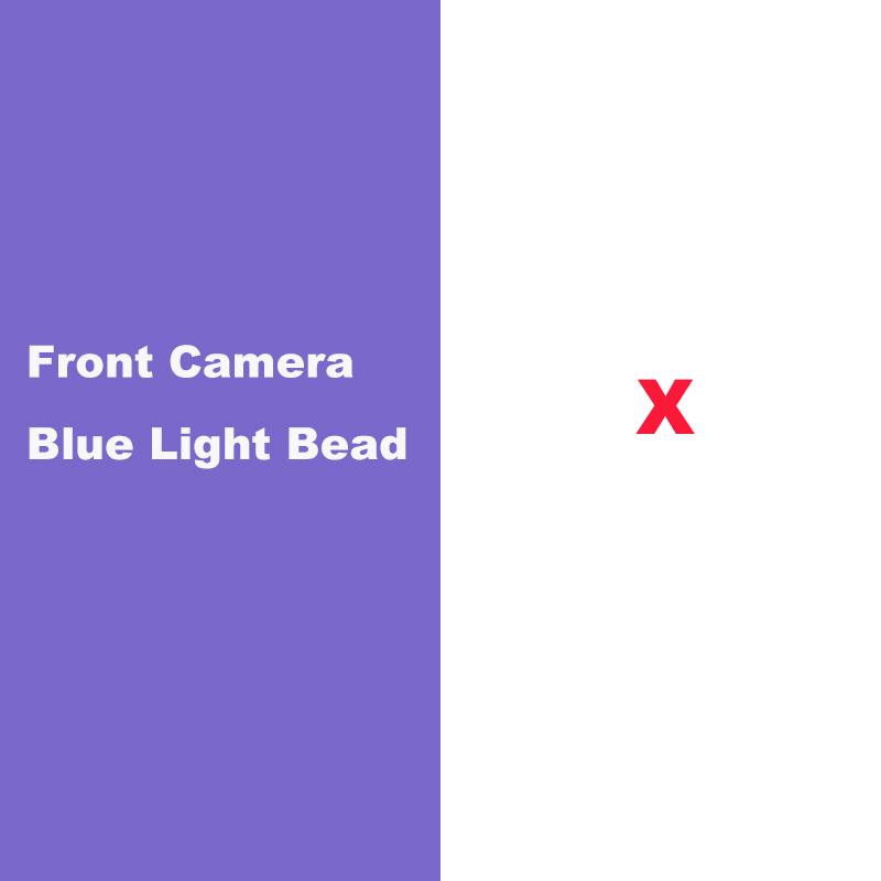 Front/Back Camera Blue Light Bead Lens For iPhone 12 13 14 11 Pro X XS Max XR 7 8 Plus Mobile Phone Replacement Repair Parts
