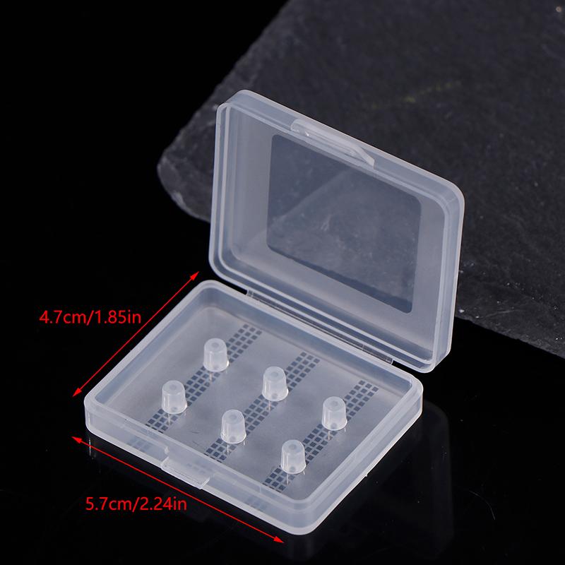 Eartips Plastic Box Earplugs Packing Box Earphone Tips Memory Foam Case Earphone Accessories Organizer Box Storage Bag