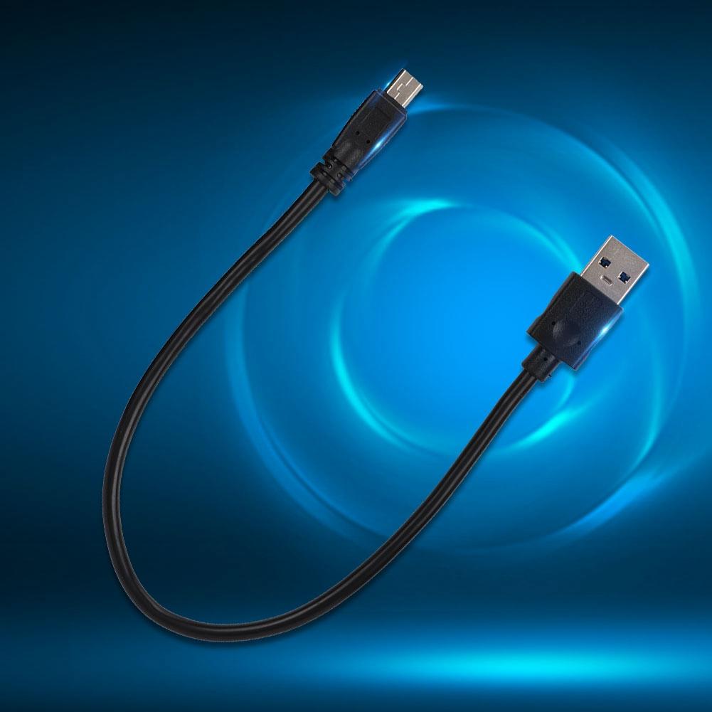 Câble d'extension PCI-E 1X, cordon d'alimentation, carte d'extension USB, 30 cm, noir