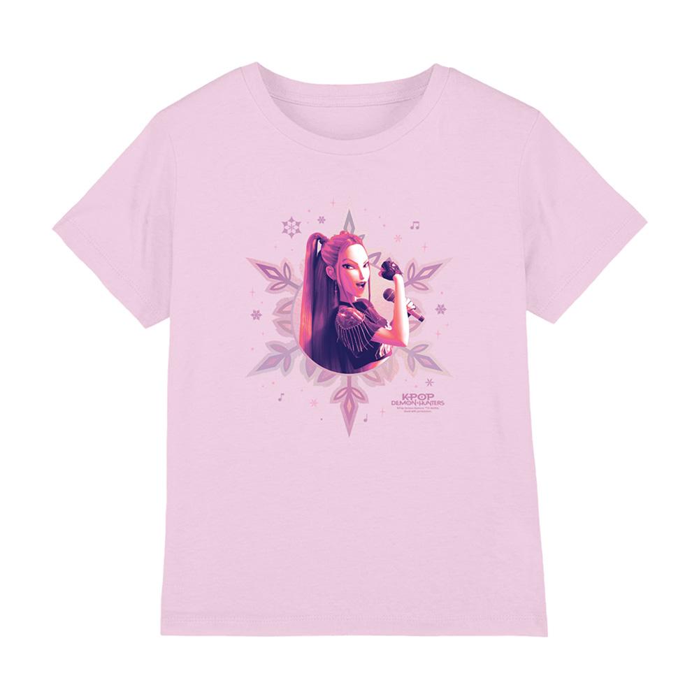 K-Pop Demon Hunters Childrens/Kids Mira Snowflake Christmas T-Shirt