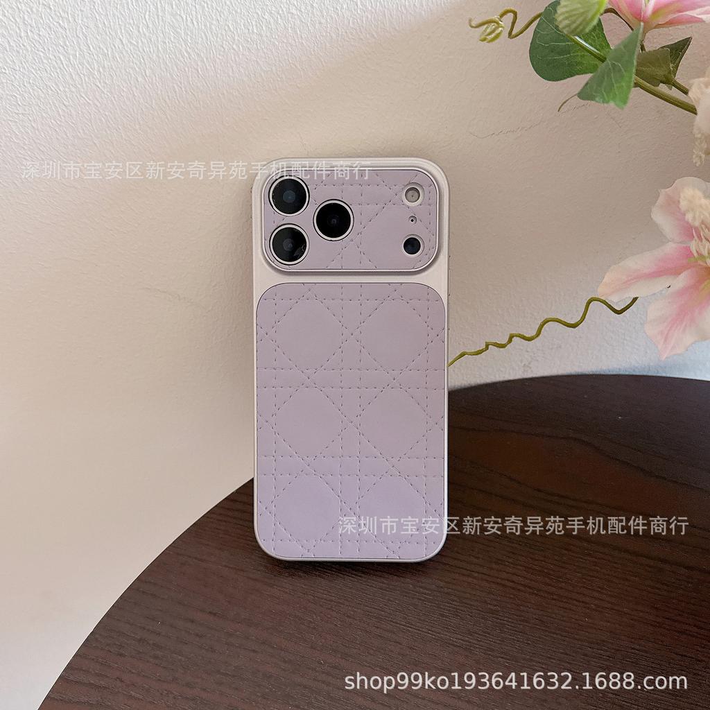 Rhombus Protective Case Is Suitable for iPhone17promax Anti-drop Apple Mobile Phone Case, Which Is Dedicated To iPhone17.
