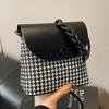 Popular Niche Bags for Women In Autumn and Winter New Textured One-shoulder Crossbody Bag Fashionable Versatile Bucket Bag for Women
