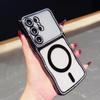 Glitter Diamond for  Plating Case for Samsung Galaxy S26 Ultra Plus Bling Camera Protector Transparent Wave Cover