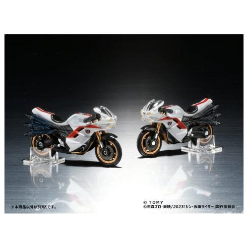 Takara Tomy Tomica Premium Unlimited Shin Kamen Rider Cyclone (Kamen Rider ver.) Miniature Car Toy for Ages 6 and Up