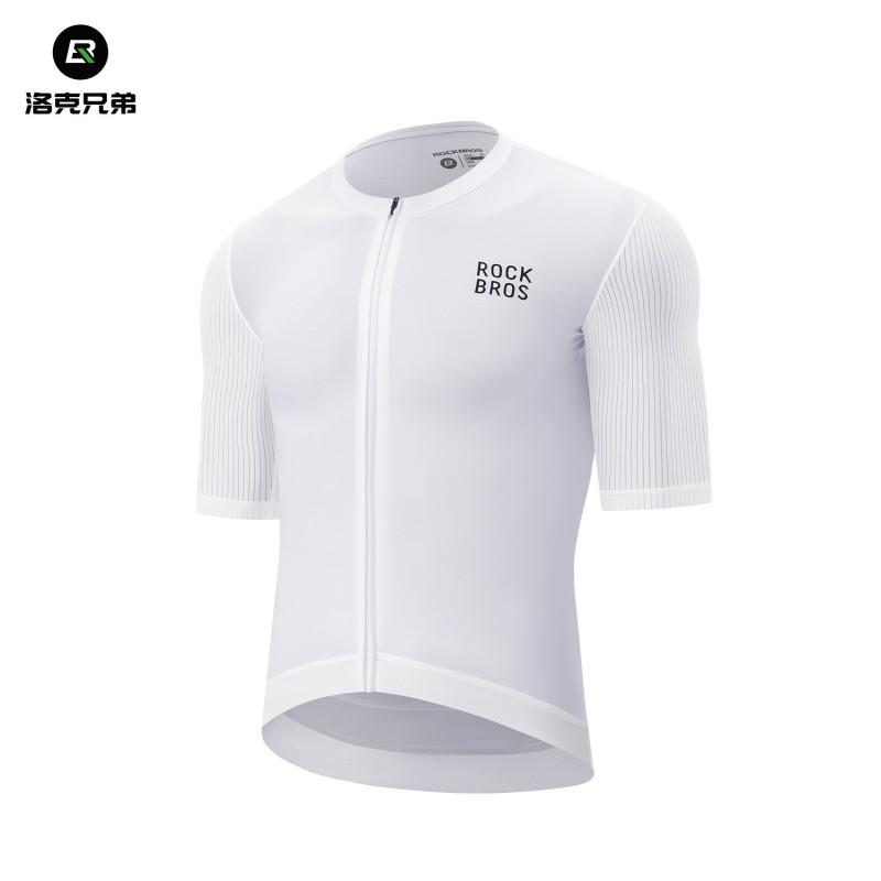 ROCKBROS Cycling Jersey Shorts Set Mens Short Sleeve Summer Bike Wear Mountain Road Biking