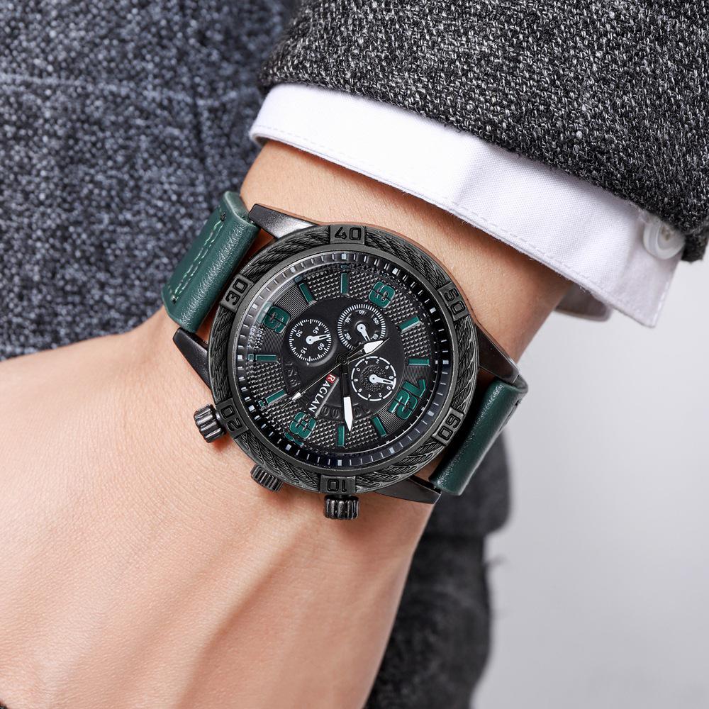 Retro Men's Sport Quartz Watch with Large Dial - Trendy Student Outdoor Fashion