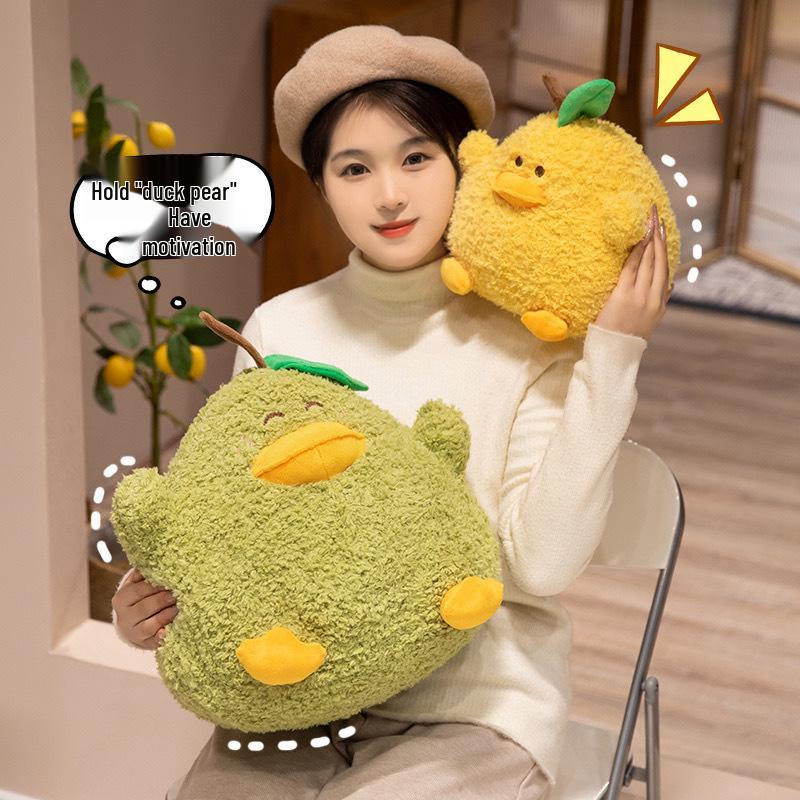 Adorable Yellow Duck Plush Doll - Cute Cushion Toy, Perfect Birthday Gift for Kids or Best Friend