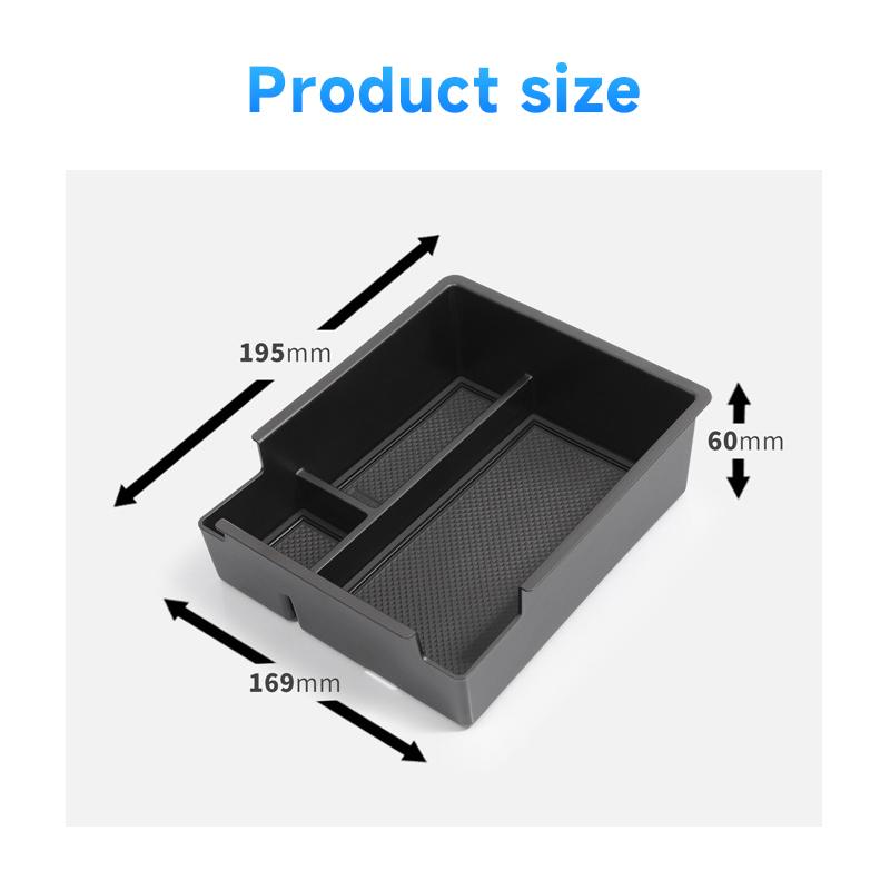 For Chery Omoda 5 C5 FX   2024 2025 Center Console Armrest Storage Box ABS Car Tray Tidying Sundries Packing Organizer