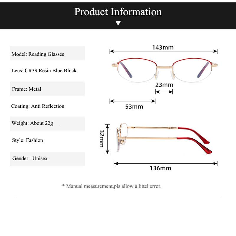 Anti Blue Rays Blocking Reading Glasses +1.00 +1.50 +2.00 +2.50 +3.00 +3.50 +4.00