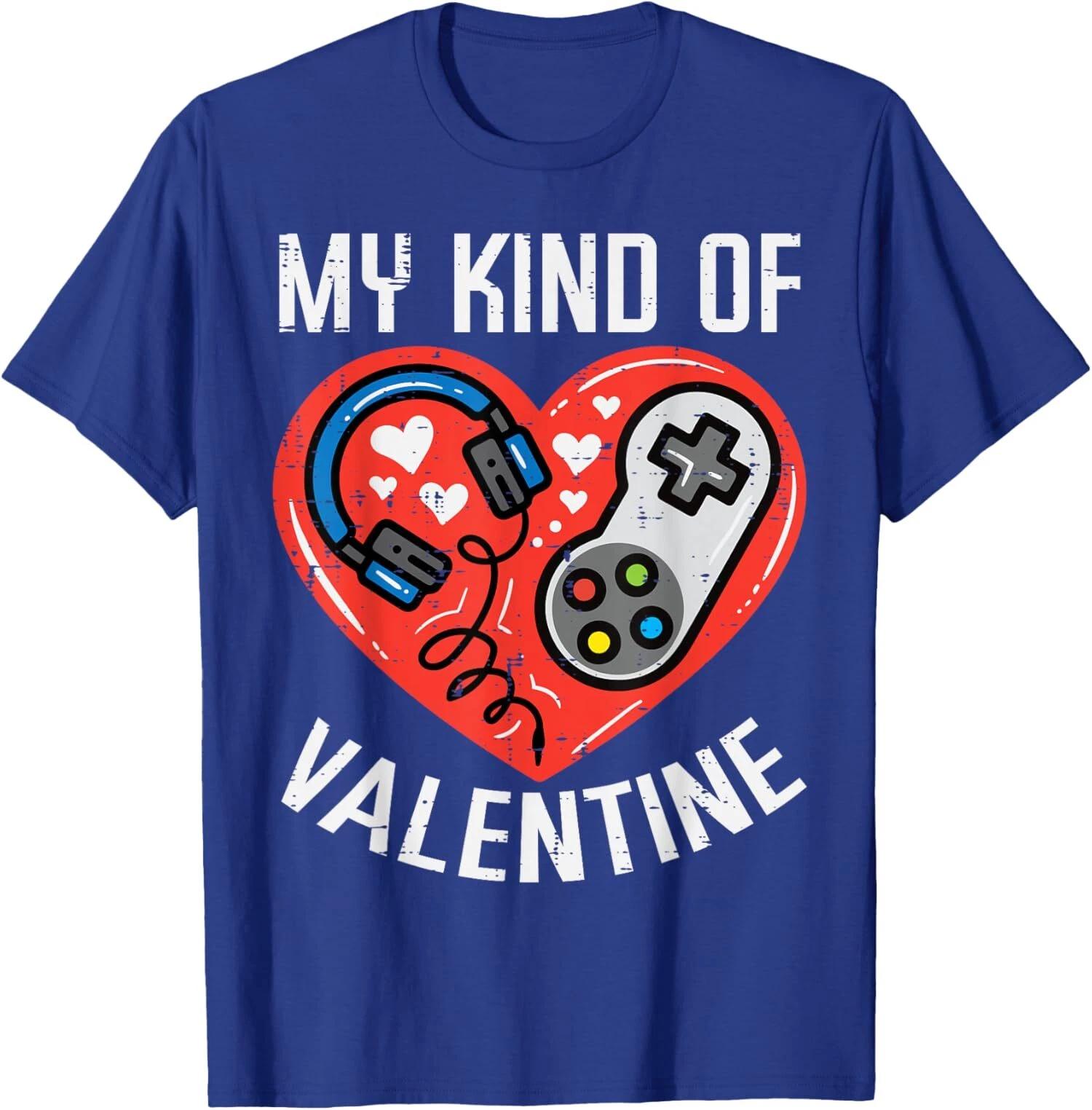 My Kind Valentine Gamer Valentines Day Gaming T shirt S