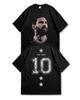 Messi L'Aquila Grafica Firmata Stampata T-shirt Unisex Donna Manica Corta Cotone T-shirt Unisexs Abbigliamento Unisexs Nuovo