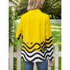New Fashion Women's Button-down Shirt Flower Spring and Autumn Casual Top Versatile