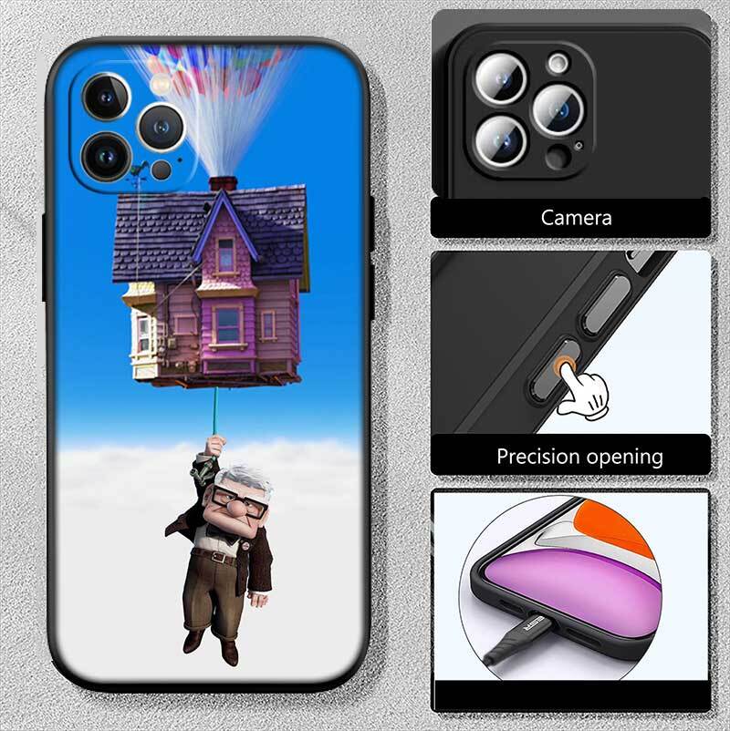Disney Movie Up Case for Samsung Note 20 10 S25 Plus Ultra Lite FE M20 M21 M30 M31 M51 A11 A26 A51 A52 A53 A56 A70 A71 A72 A73