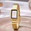 Luxury Women Watches Fashion Simple Square Quartz Watch Casual Women Watch Business Folding Alloy Ladies Clock Relogio Feminino