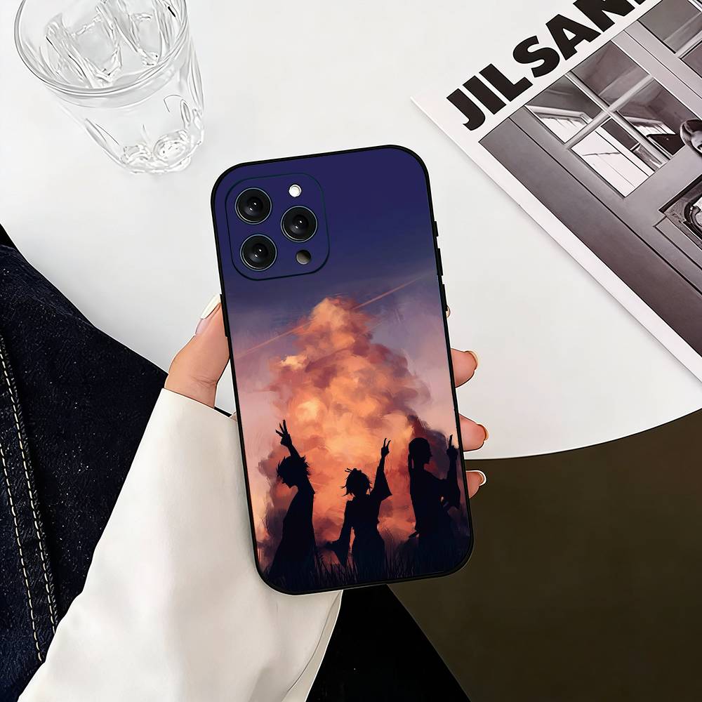 S-Samurai Champloo Anime Phone Case Silicone Soft For IPhone 17 16 15 14 13 12 11 X XR Plus Pro Max Plus