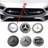 1ks 57mm Přední kapota auta Znak Odznak Kapota Příslušenství pro auta Pro Benz W204 W205 W212 W213 W221 W177 W246 GLA GLC CLA