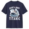 Who Just Love The RMS Titanic Cotton T Shirt For Unisexs Summer Y2K TShirts ONeck Harajuku Tees Oversized Hot Sale Clothing