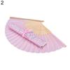 Bridal Hand Held Folding Fan Wedding Party Favors Guests Gift with Storage Box