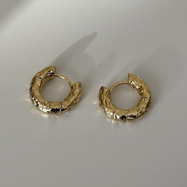 PONYKISS Серебряные Минималистичные Неправильной Формы Серьги-Кольца для Женщин Модные Изысканные Геометрические Аксессуары