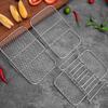 Air Fryer Rack Air Fryer Oven Grill Steamer Stainless Steel 3 Layers Mesh Grill Basket Multifunctional Air Fryer Accessories