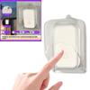 1 Juego de Cubierta Protectora Para Botón de Timbre Inalámbrico, Cubierta Impermeable para Timbre de Puerta Exterior del Hogar, Cubierta Protectora contra Salpicaduras, Plástico