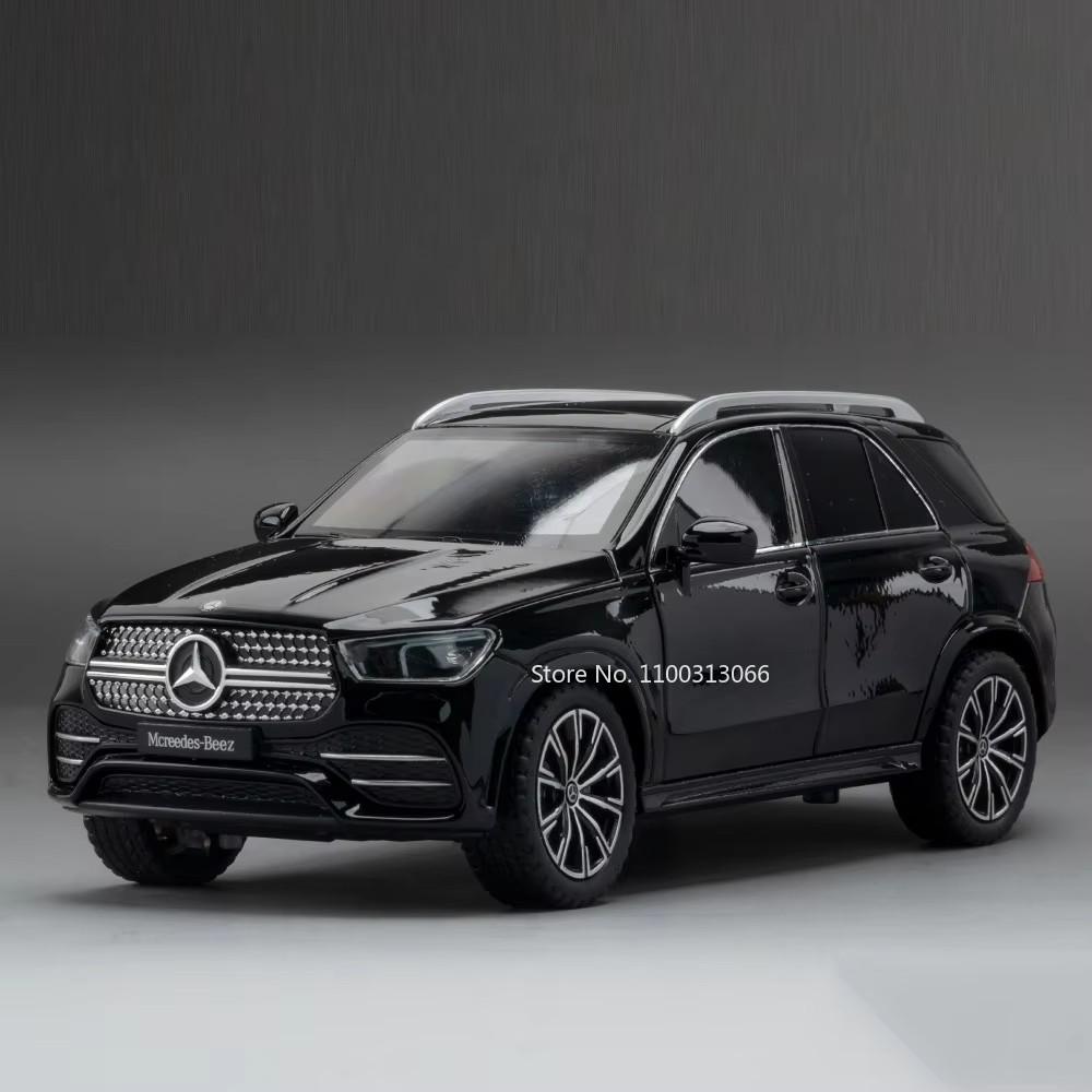 1:24 E300eL GLE350 Models Cars Alloy Toys 6 Doors Opened Miniature Car with Pull Back Light Music Vehicles Boys Collection Gifts