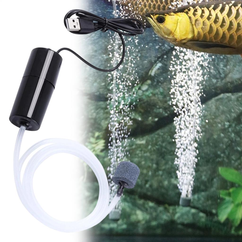 Energy Saving Fish Tank Oxygen Pump USB Power Aerator Air Pumps For Indoor Aquariums And Outdoor Seafood Supply
