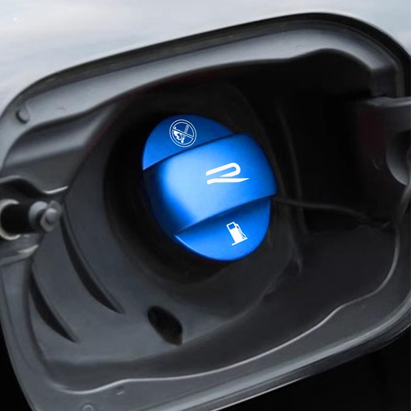 OBTLU1 Car Fuel Cap Aluminum Alloy Oil Box Lid Petrol Tank Cover For VW GTI Polo Golf Passat Tiguan Arteon Touareg Taigo Caddy Jetta CC
