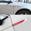 2pcs 3D Metal Car Fender Side Wing Blade Badge Emblem Sticker For Renault DACIA Fluence Scenic Loguna Twingo Fluence Megane Clio HH49