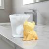 3D Dog Silicone Candle Mold Sitting Cat Ice Cube Mold Multifunctional Pudding Mold  Easy To Demold