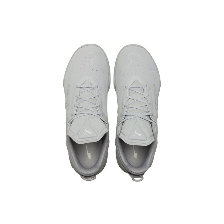 Puma Fuse Performance Leather Grey Violet Men Sneakers 195264-02