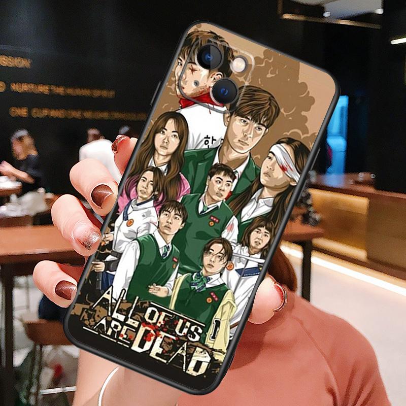 

All of us are dead Phone Case For iPhone 16 Pro Max 15 14 13 12 11 Pro Max Plus 12 13 Mini XR 16e Funda Cover iPhone 15 Pro