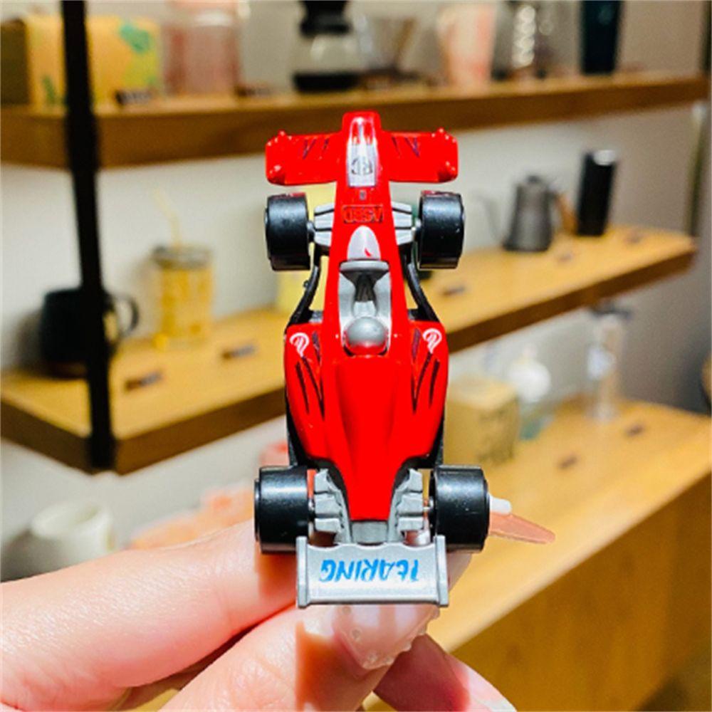 Bag Ornament Racing Car Keychain Exquisite Car Pendant for Kids Car Model Keyring Boys and Girls