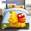 Larva Pattern Bedding Home Decoration Birthday Gift ( 1 Duvet Cover + 2 Pillowcase, Without Core),fan Merchandise.