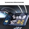 Pill Cutter Splitter for Small or Large Pills Four Grid Pill Organizer for Tablet Vitamin and Big