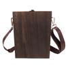 Writers Messenger Wood Box Portable Wooden Artist Bag Easel Sketch Box with Adjustable Shoulder Strap for Outdoor