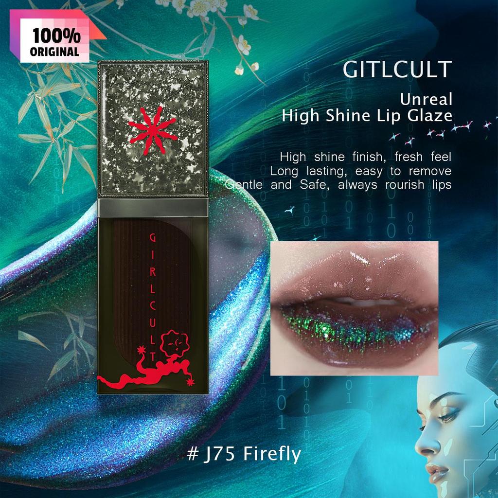 girlcult Unreal High Shine Lip Glaze 3,5g/0,12oz (4 Farboptionen)