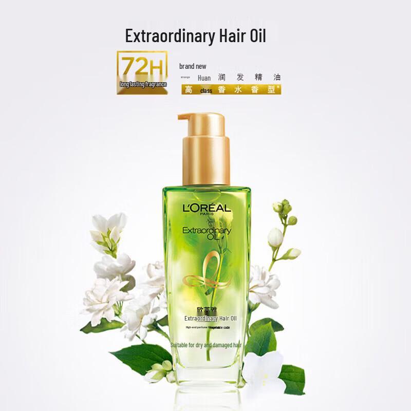 L'Oréal Elseve Extraordinary Hair Oil, Elegant Jasmine, 100ml