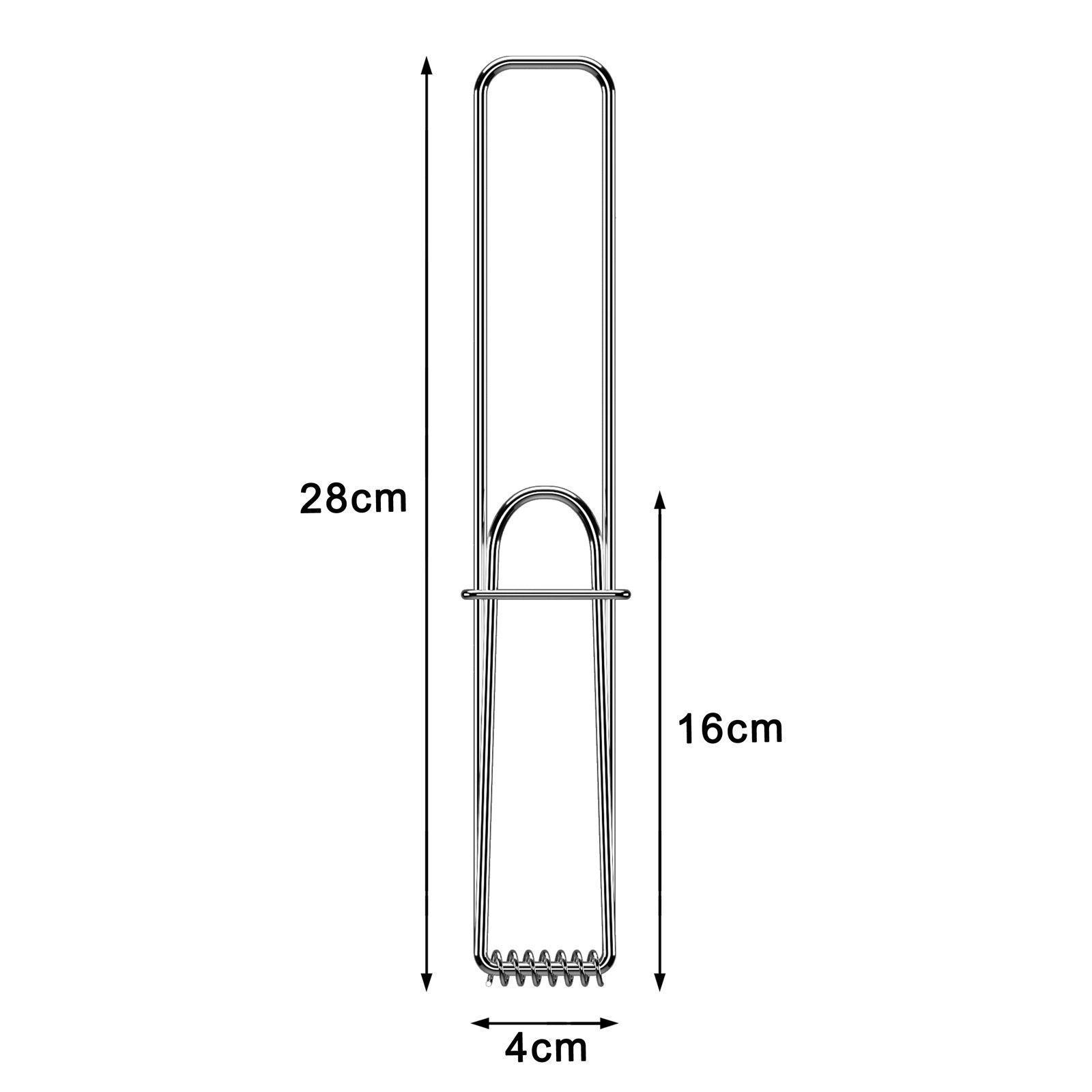 Stainless Steel BBQ Tongs for Vegetables & Mushrooms - Heavy Duty Commercial Grade for Camping