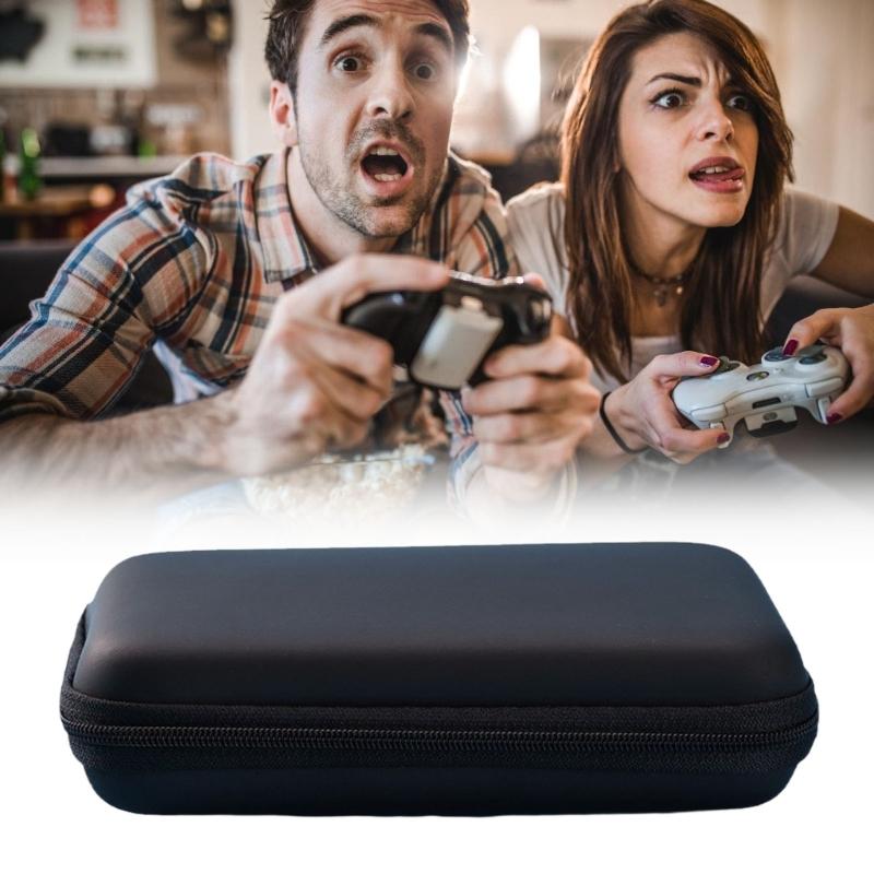 Protective Case Storage Bag Set Small Game Consoles Organizers with Accuracy Molded Shell for R36H Handheld Consoles