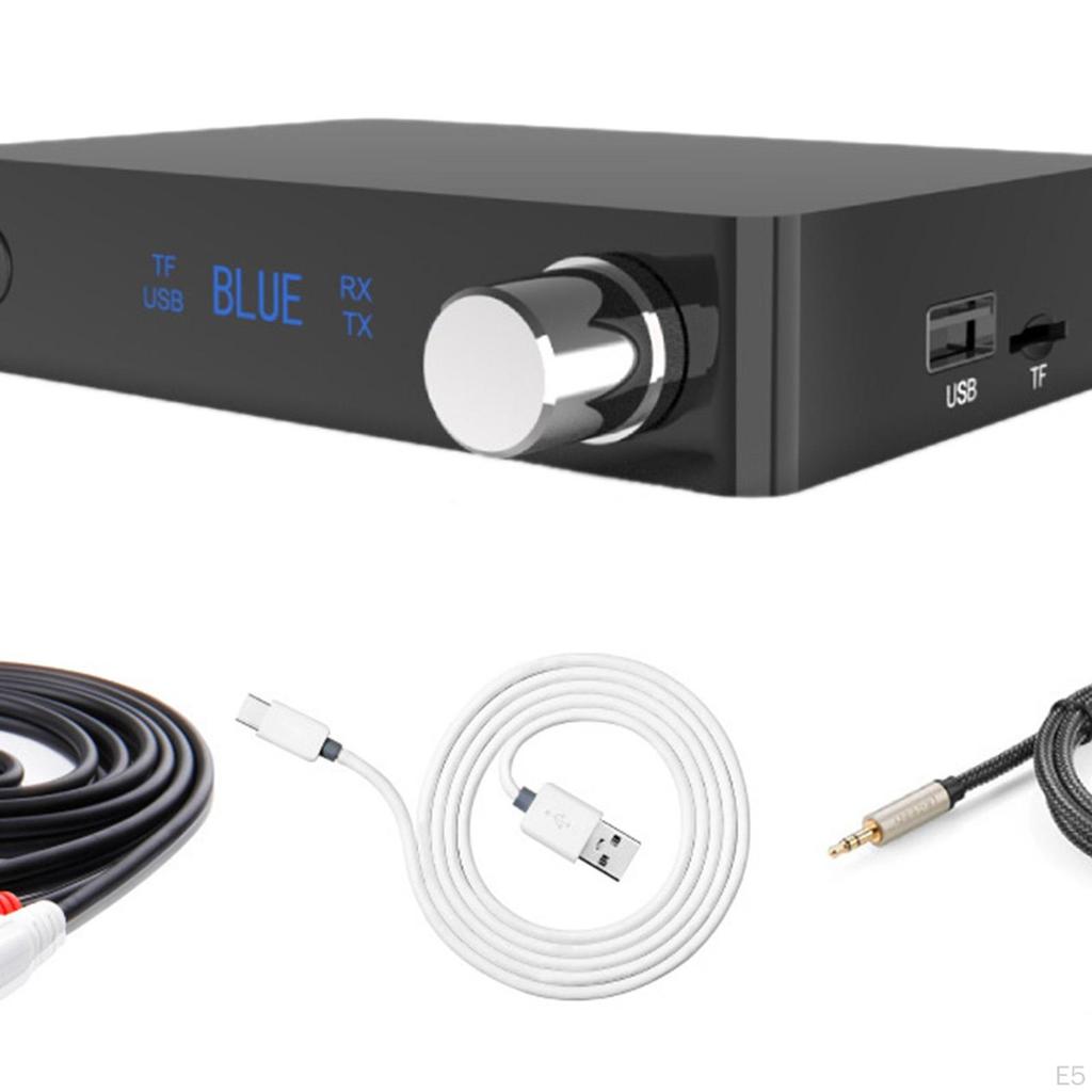 And Receiver, with 5, AUX//Optical Connection for TV Home Stereo System