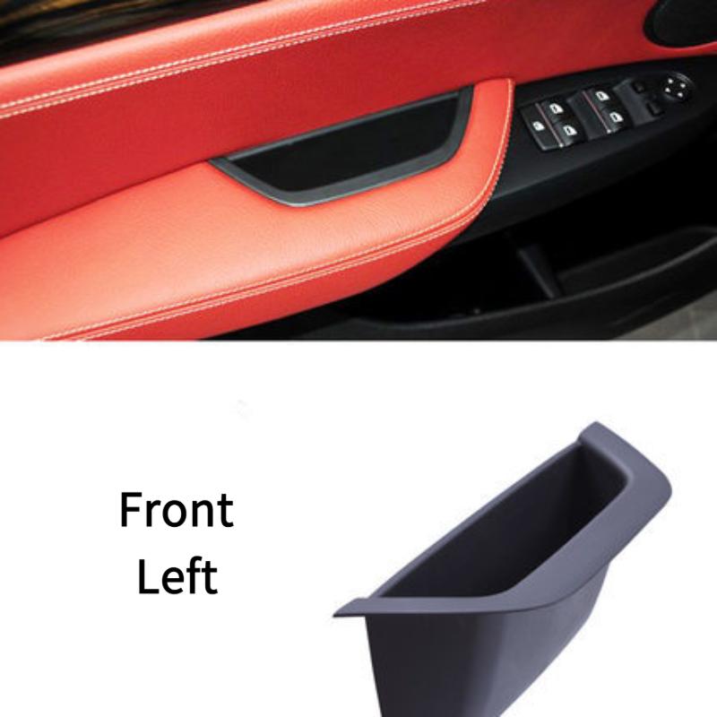 Car Interior Door Handle Left Right Inner Door Panel Handle Pull Trim Cover For BMW X3 X4 F25 F26 2010 2011 2012 2013 2014 2015 2016 2017 LHD