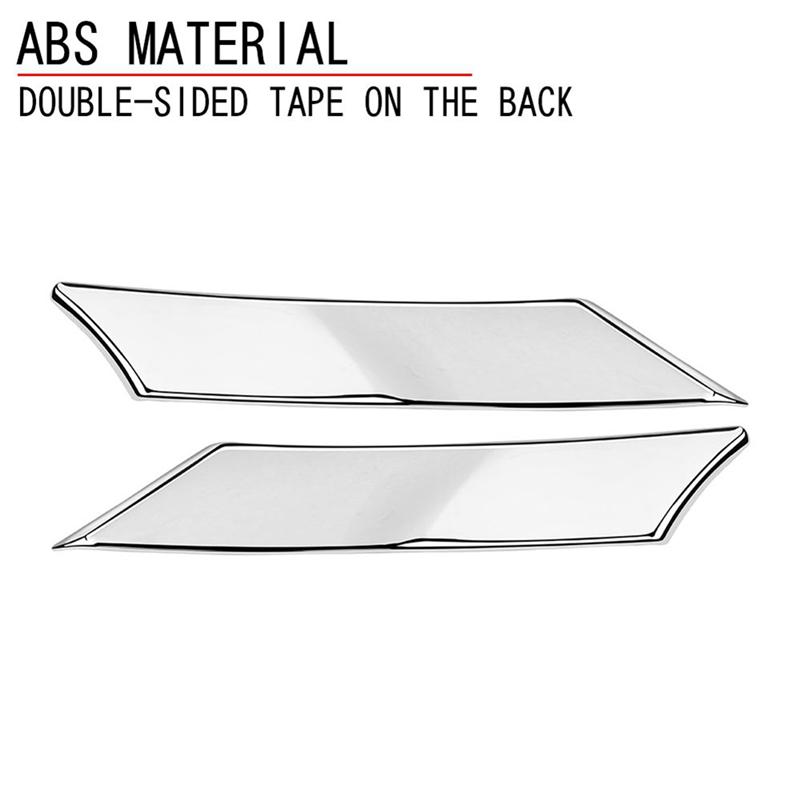 Exterior A Pillar Front Side Window Panel Cover Trim Garnish Parts Accessories For Toyota SIENTA 10 Series   Chrome