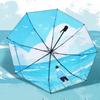 Red Leaf Electric UV Protection Folding Sun & Rain Umbrella