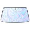 Upgraded Laser Plaid Car Windshield Sunshade Umbrella - Heat Insulation & Sun Protection