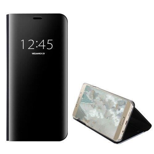 Coque Etui Flip - MISSTARS - GALAXY A41 - Noir - Semi-rigide - Brillant